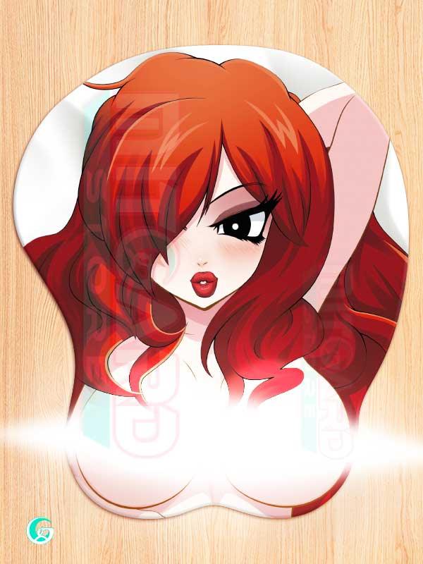 Envy Adams 3D Mouse pad with Gel Wrist rest